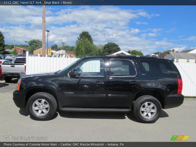 Onyx Black / Ebony 2012 GMC Yukon SLT 4x4