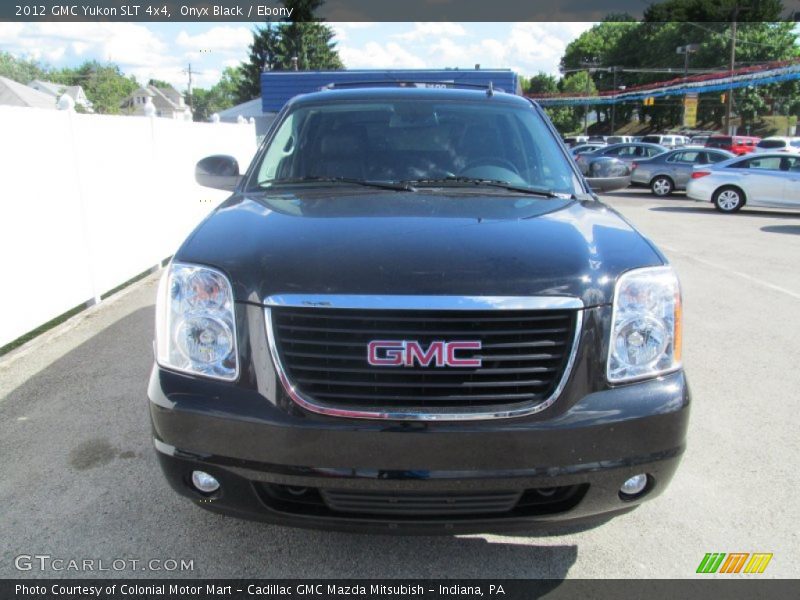 Onyx Black / Ebony 2012 GMC Yukon SLT 4x4