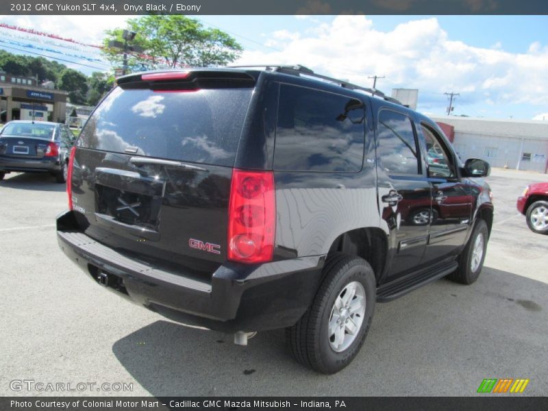 Onyx Black / Ebony 2012 GMC Yukon SLT 4x4