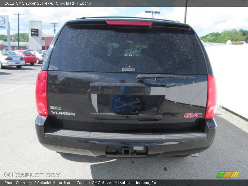 Onyx Black / Ebony 2012 GMC Yukon SLT 4x4