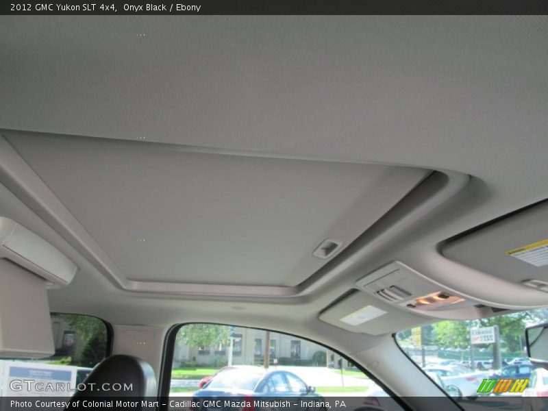 Onyx Black / Ebony 2012 GMC Yukon SLT 4x4