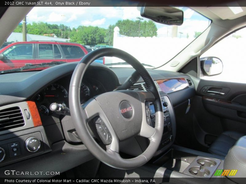 Onyx Black / Ebony 2012 GMC Yukon SLT 4x4