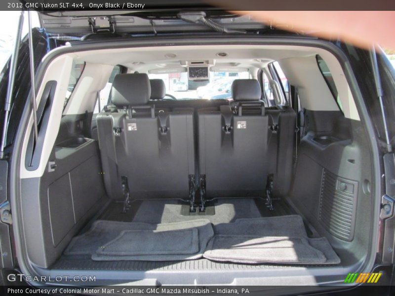 Onyx Black / Ebony 2012 GMC Yukon SLT 4x4
