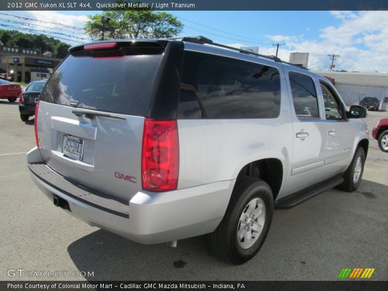 Quicksilver Metallic / Light Titanium 2012 GMC Yukon XL SLT 4x4