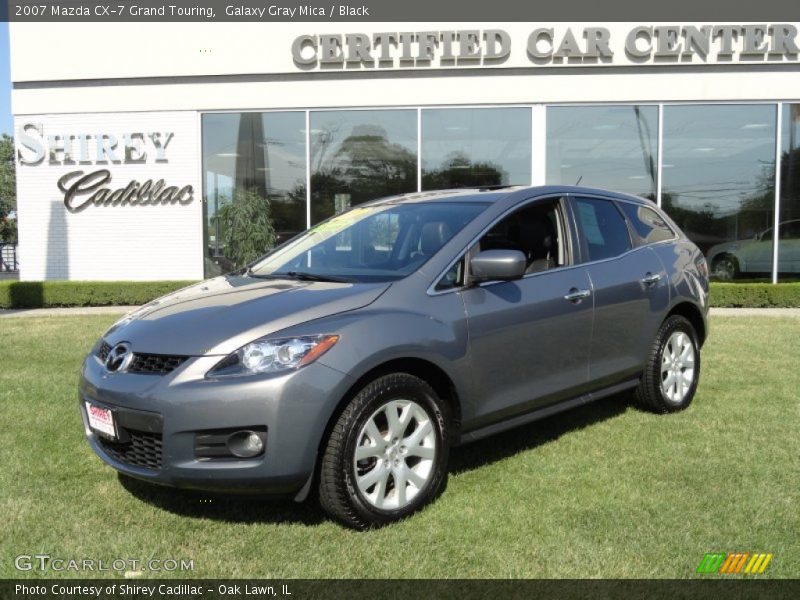 Galaxy Gray Mica / Black 2007 Mazda CX-7 Grand Touring