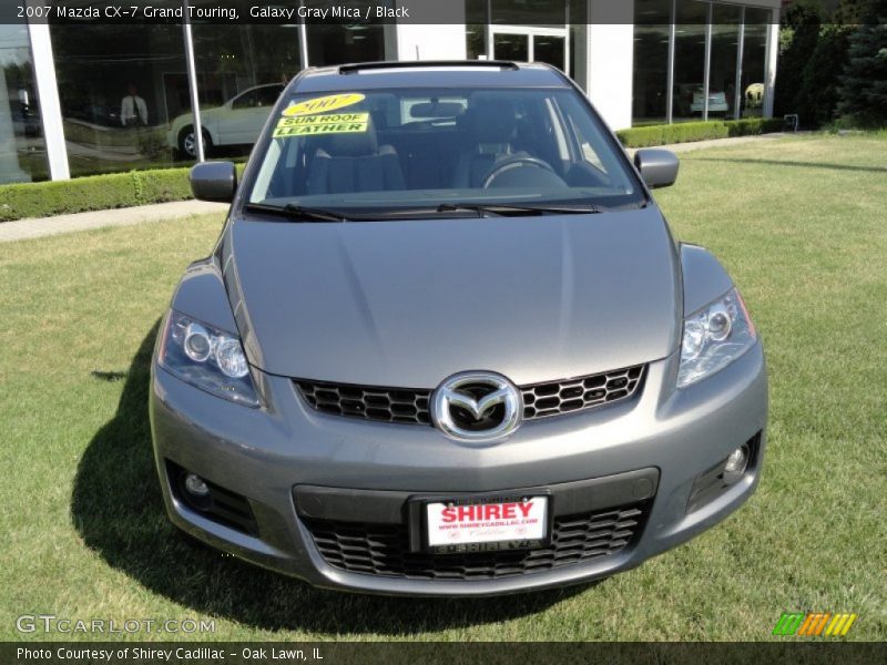 Galaxy Gray Mica / Black 2007 Mazda CX-7 Grand Touring