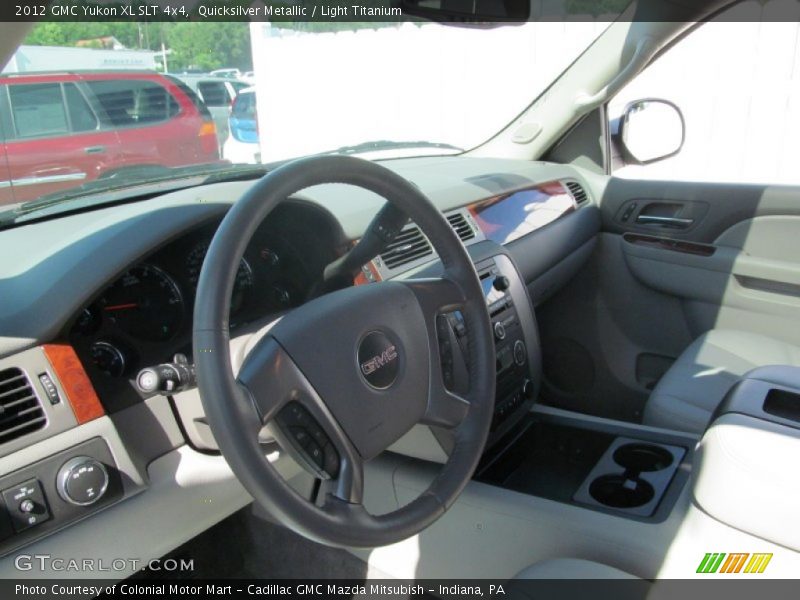 Quicksilver Metallic / Light Titanium 2012 GMC Yukon XL SLT 4x4