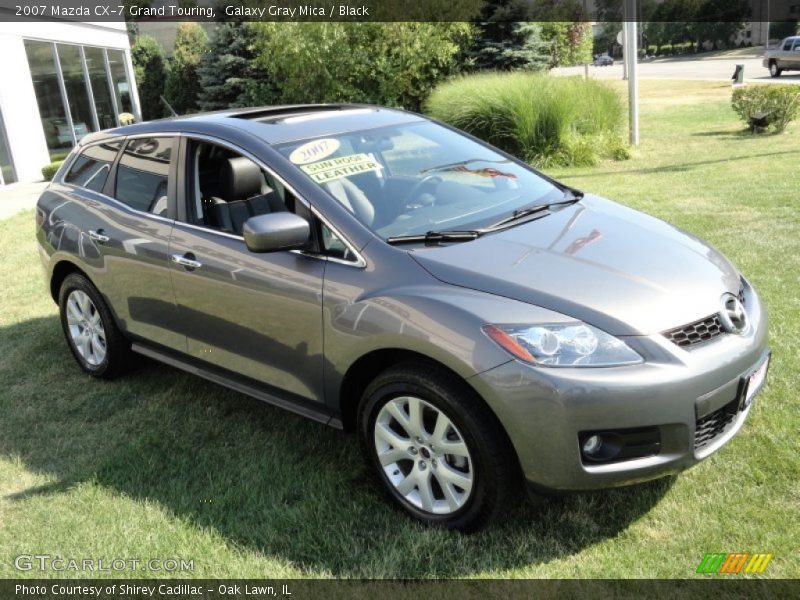 Galaxy Gray Mica / Black 2007 Mazda CX-7 Grand Touring