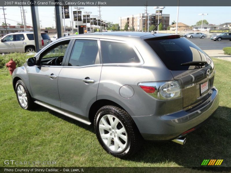 Galaxy Gray Mica / Black 2007 Mazda CX-7 Grand Touring