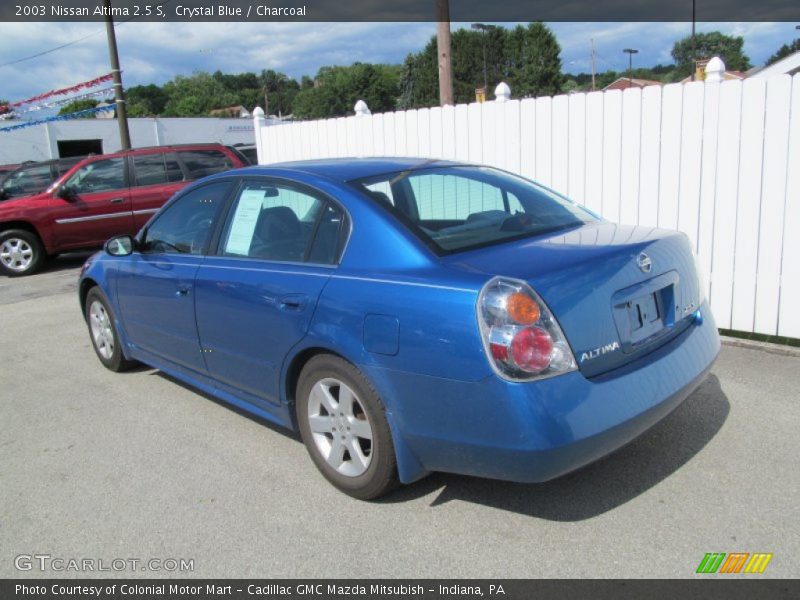Crystal Blue / Charcoal 2003 Nissan Altima 2.5 S
