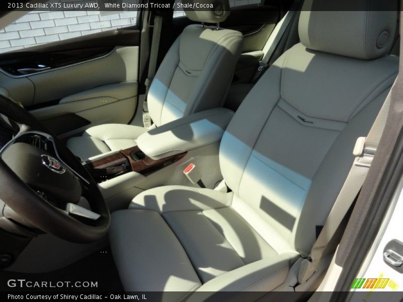 Front Seat of 2013 XTS Luxury AWD