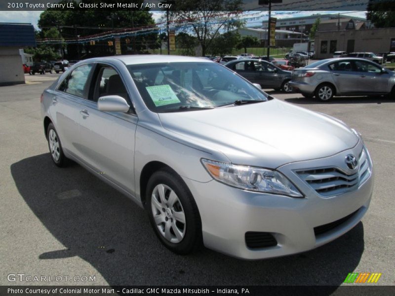 Classic Silver Metallic / Ash Gray 2010 Toyota Camry LE