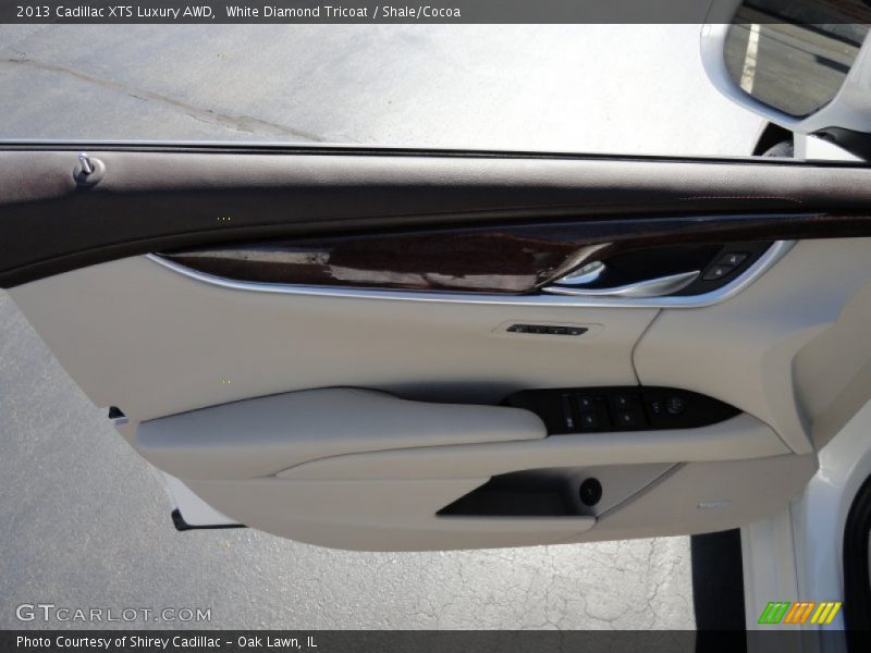 White Diamond Tricoat / Shale/Cocoa 2013 Cadillac XTS Luxury AWD