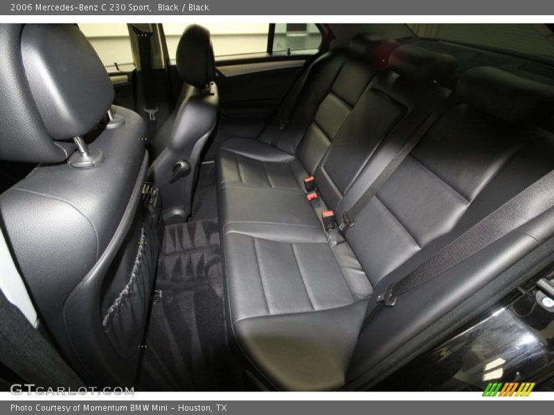 Black / Black 2006 Mercedes-Benz C 230 Sport