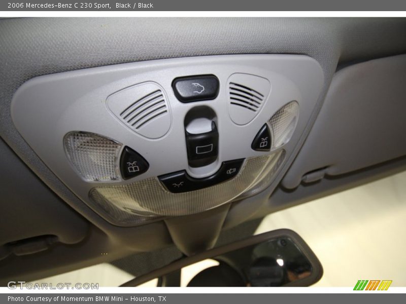 Black / Black 2006 Mercedes-Benz C 230 Sport