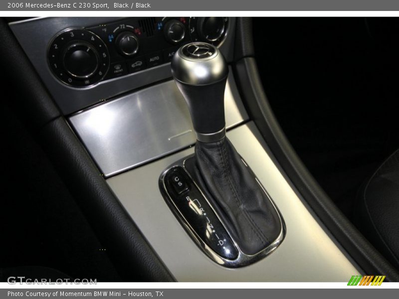 Black / Black 2006 Mercedes-Benz C 230 Sport