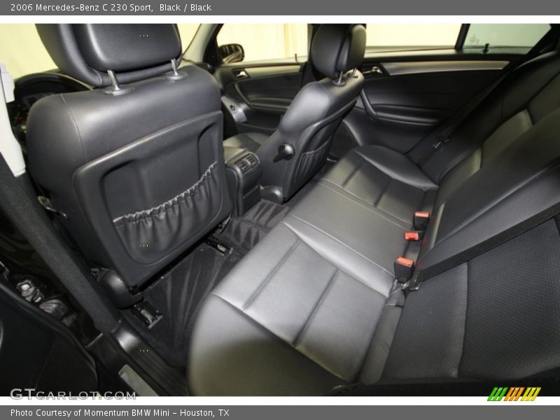 Black / Black 2006 Mercedes-Benz C 230 Sport