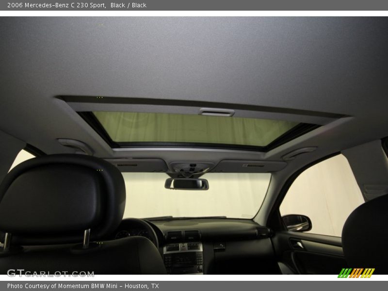 Black / Black 2006 Mercedes-Benz C 230 Sport