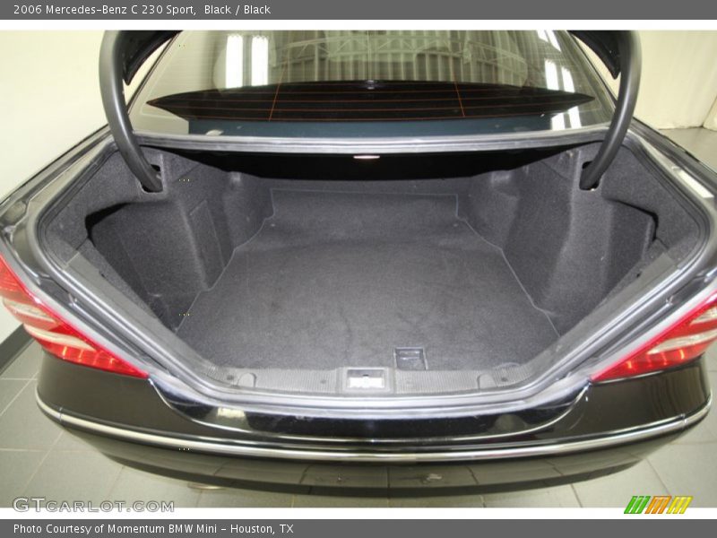 Black / Black 2006 Mercedes-Benz C 230 Sport