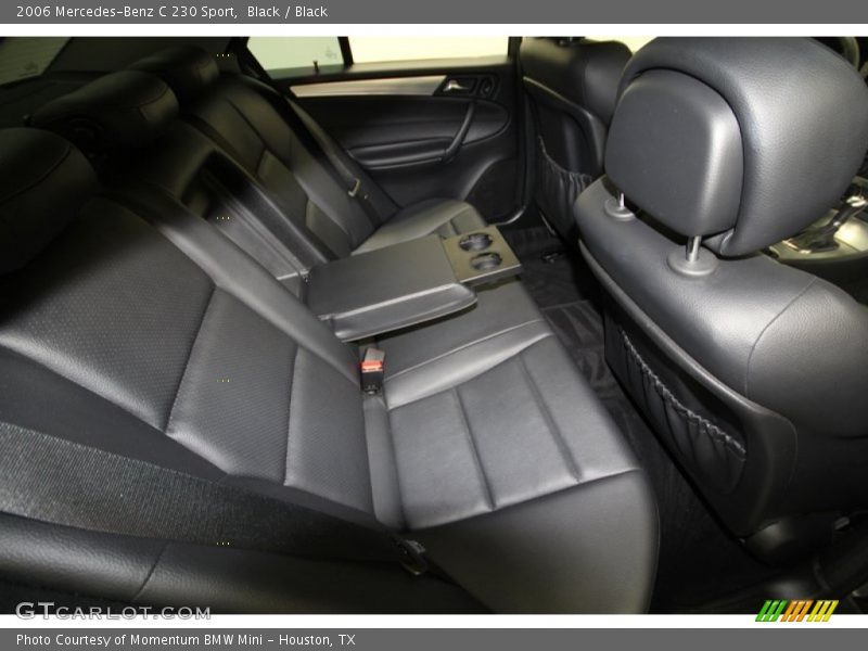 Black / Black 2006 Mercedes-Benz C 230 Sport