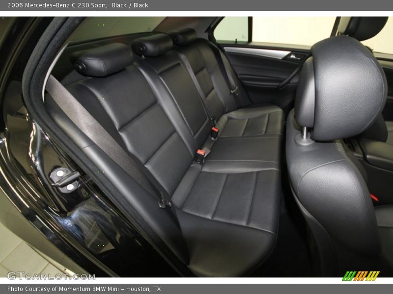 Black / Black 2006 Mercedes-Benz C 230 Sport
