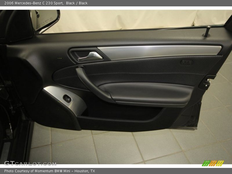 Black / Black 2006 Mercedes-Benz C 230 Sport