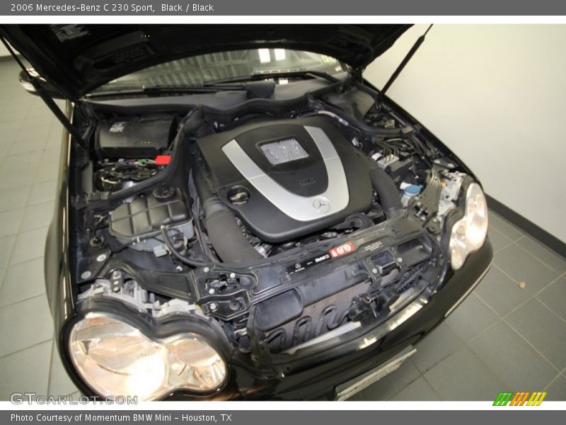 Black / Black 2006 Mercedes-Benz C 230 Sport