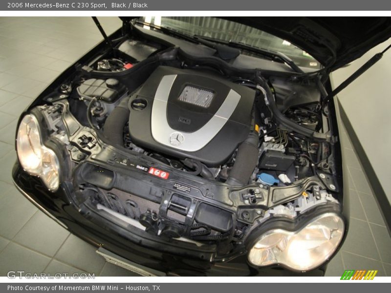 Black / Black 2006 Mercedes-Benz C 230 Sport