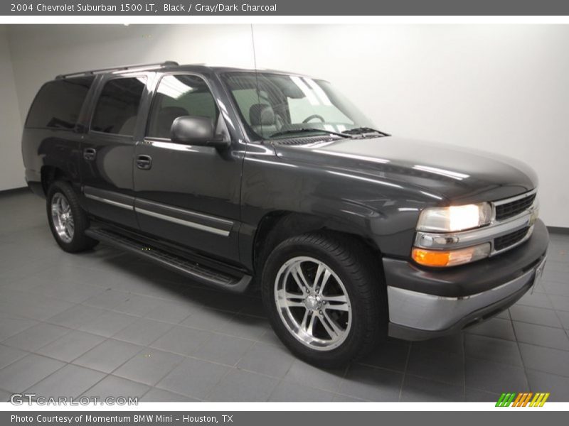 Black / Gray/Dark Charcoal 2004 Chevrolet Suburban 1500 LT
