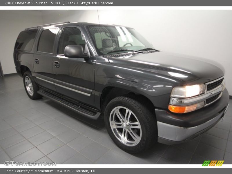 Black / Gray/Dark Charcoal 2004 Chevrolet Suburban 1500 LT