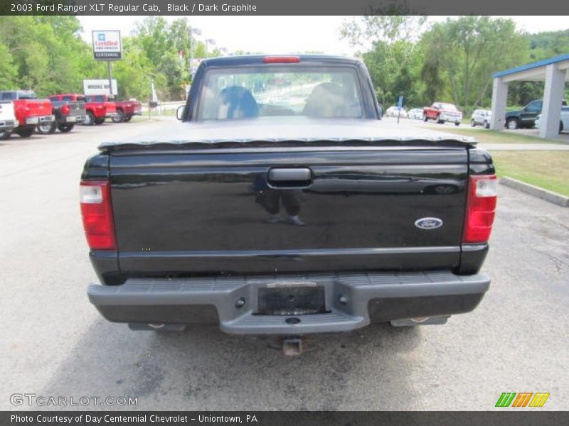 Black / Dark Graphite 2003 Ford Ranger XLT Regular Cab