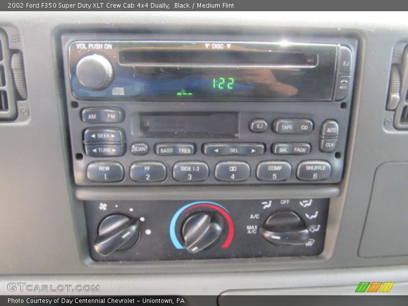 Black / Medium Flint 2002 Ford F350 Super Duty XLT Crew Cab 4x4 Dually