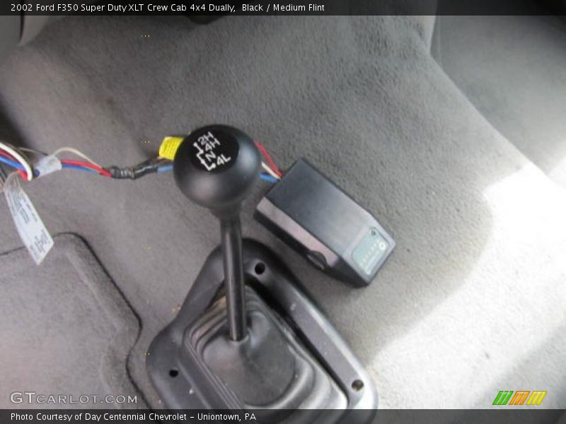 Black / Medium Flint 2002 Ford F350 Super Duty XLT Crew Cab 4x4 Dually