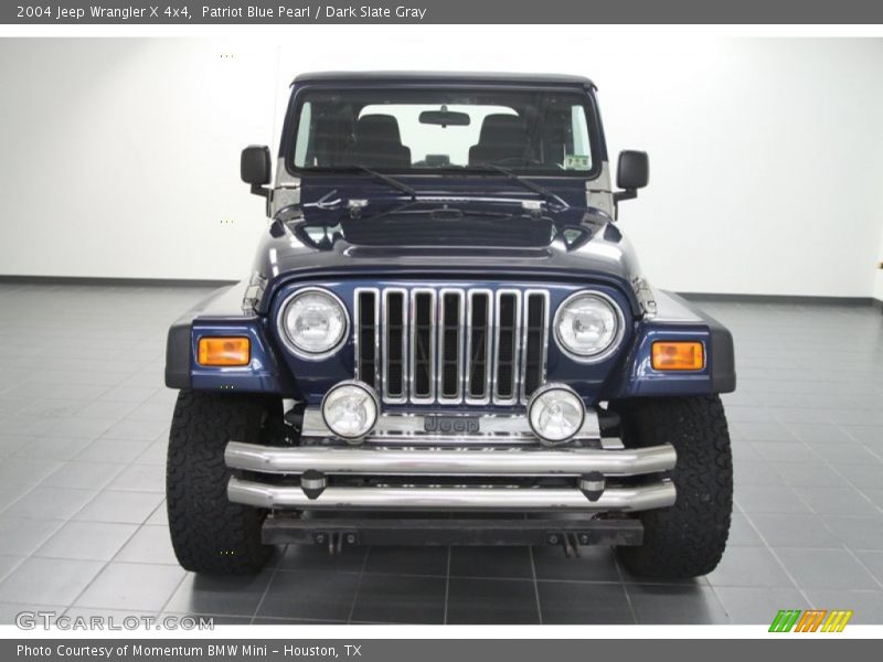 Patriot Blue Pearl / Dark Slate Gray 2004 Jeep Wrangler X 4x4