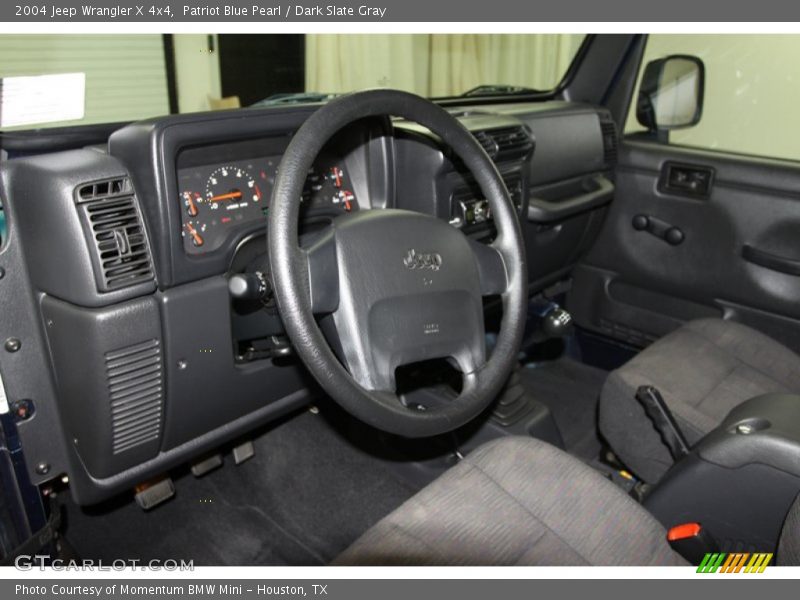 Patriot Blue Pearl / Dark Slate Gray 2004 Jeep Wrangler X 4x4