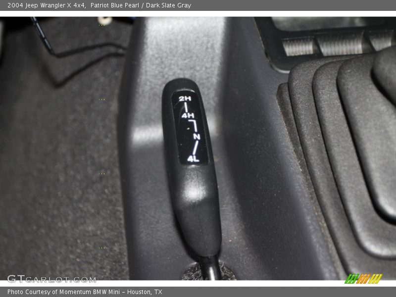 Patriot Blue Pearl / Dark Slate Gray 2004 Jeep Wrangler X 4x4