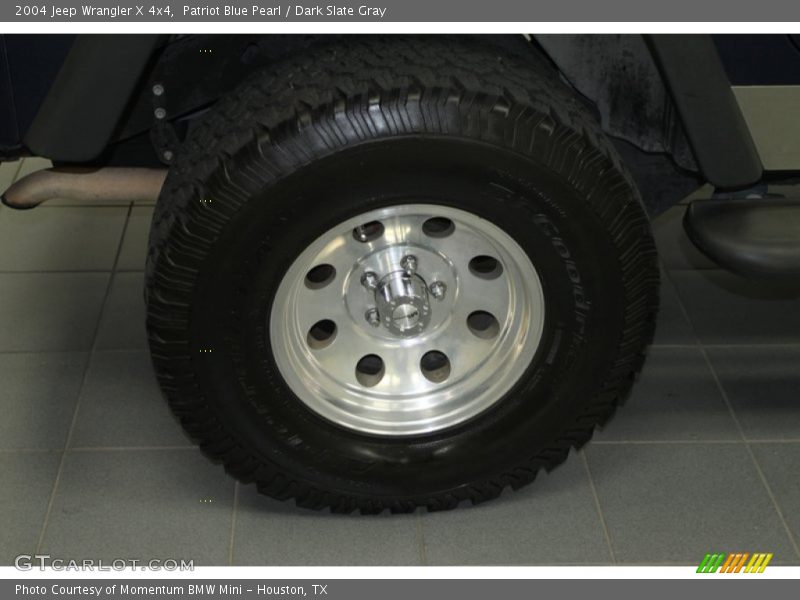 Patriot Blue Pearl / Dark Slate Gray 2004 Jeep Wrangler X 4x4