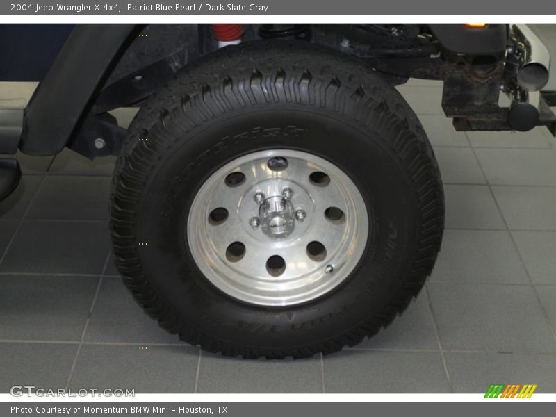 Patriot Blue Pearl / Dark Slate Gray 2004 Jeep Wrangler X 4x4