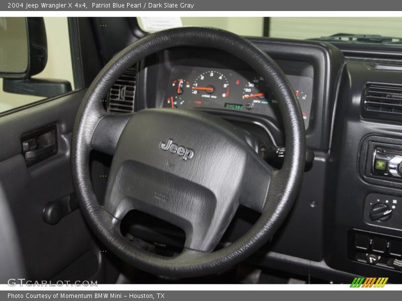 Patriot Blue Pearl / Dark Slate Gray 2004 Jeep Wrangler X 4x4
