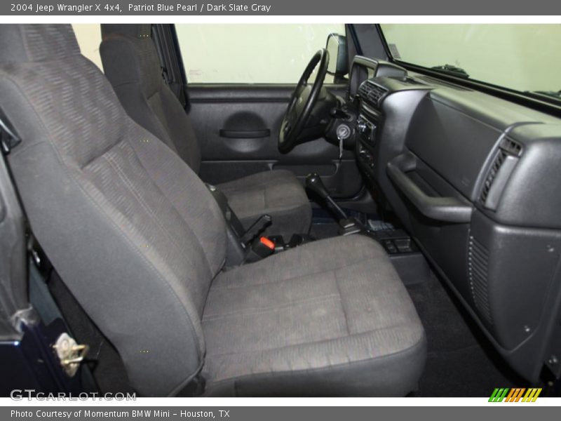 Patriot Blue Pearl / Dark Slate Gray 2004 Jeep Wrangler X 4x4