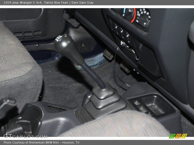 Patriot Blue Pearl / Dark Slate Gray 2004 Jeep Wrangler X 4x4