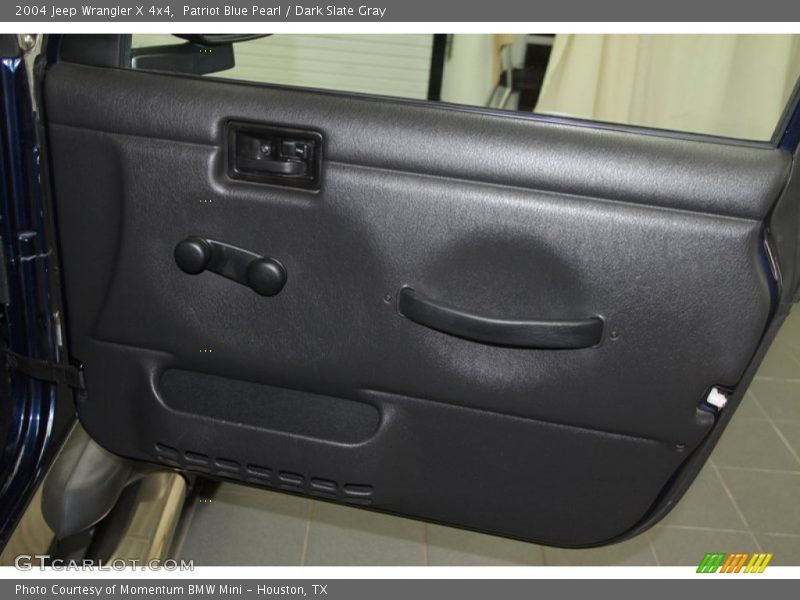 Patriot Blue Pearl / Dark Slate Gray 2004 Jeep Wrangler X 4x4