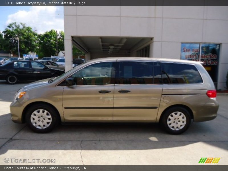 Mocha Metallic / Beige 2010 Honda Odyssey LX