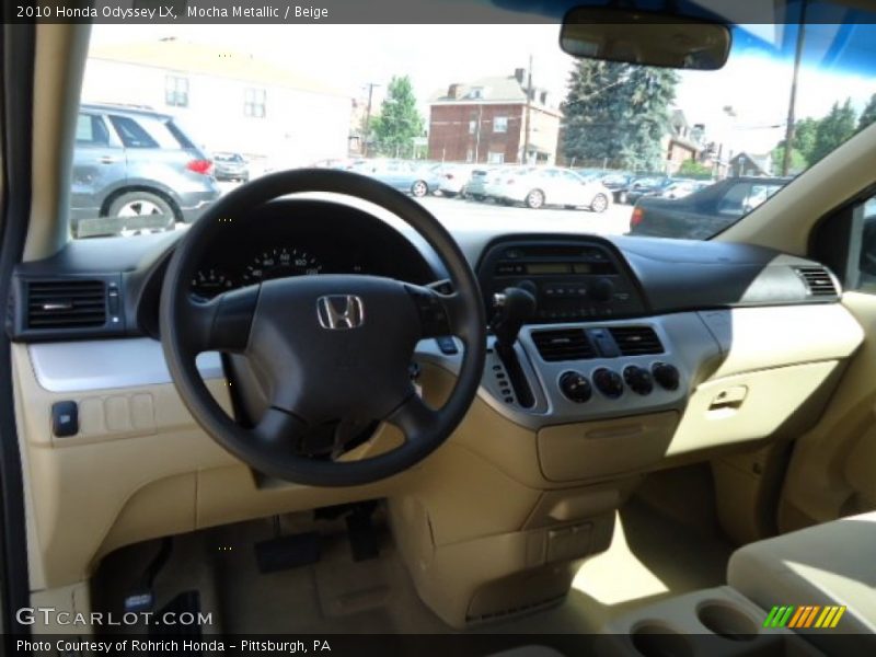 Mocha Metallic / Beige 2010 Honda Odyssey LX