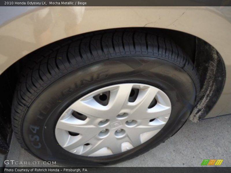 Mocha Metallic / Beige 2010 Honda Odyssey LX