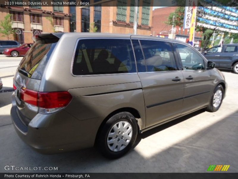 Mocha Metallic / Beige 2010 Honda Odyssey LX