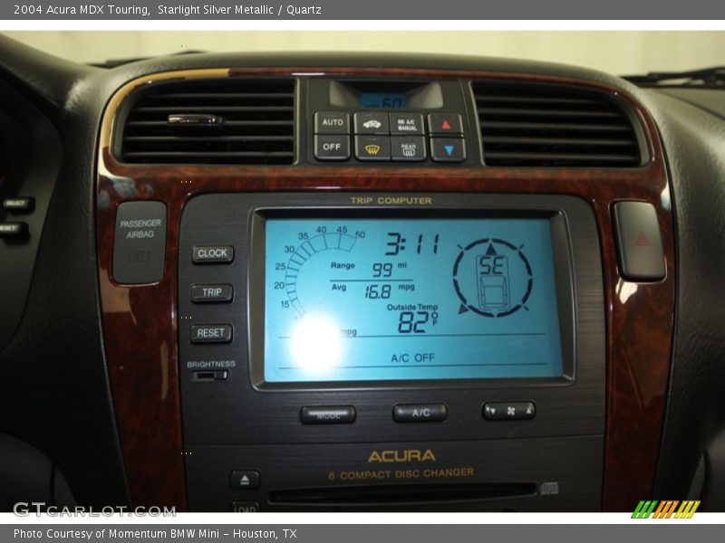 Starlight Silver Metallic / Quartz 2004 Acura MDX Touring