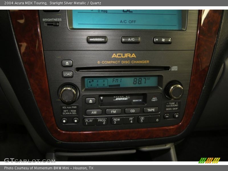 Starlight Silver Metallic / Quartz 2004 Acura MDX Touring