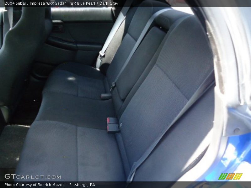 WR Blue Pearl / Dark Gray 2004 Subaru Impreza WRX Sedan