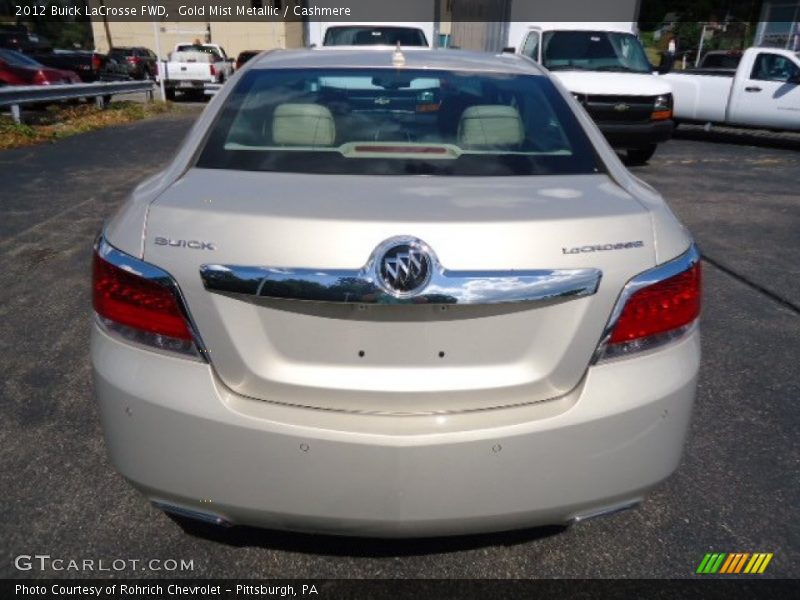 Gold Mist Metallic / Cashmere 2012 Buick LaCrosse FWD